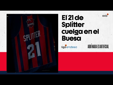 El Buesa Arena se rinde a la leyenda de Splitter