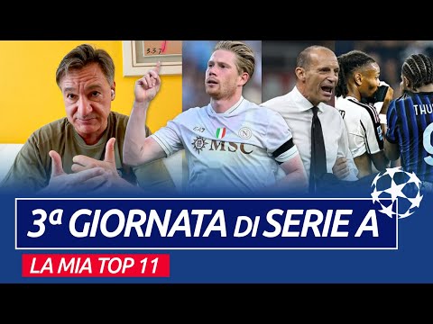 JUVENTUS-INTER: Thuram show! ANCORA De Bruyne, ORA il MANCHESTER in CHAMPIONS [Top11 - 3ª giornata]