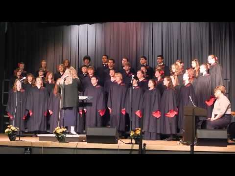 Highland High School (IL) Acapella Choir - Witness.  April 12, 2014