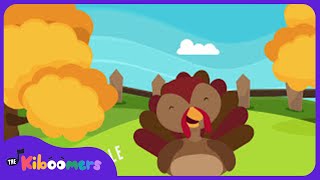 Turkey is a Silly Bird | Thanksgiving Songs for Kids | The Kiboomers