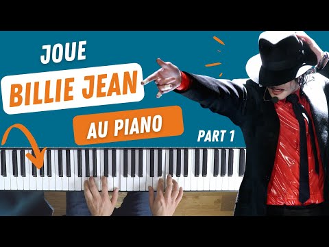 Billie Jean au piano tuto 1