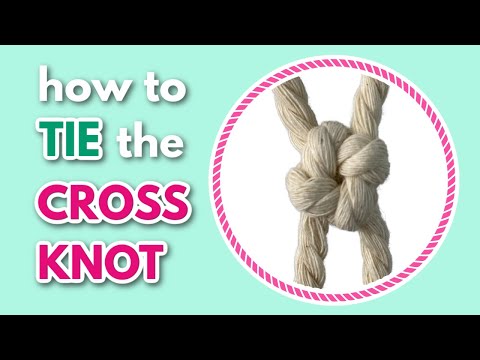 How to Tie the Double Half Hitch Knot Macrame Tutorial
