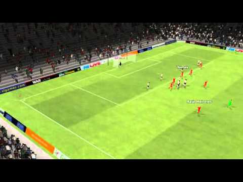 Cesena vs Liverpool - Raul Meireles Goal 57th minute