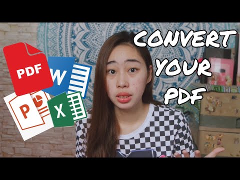 Convert your PDF to Word , PowerPoint ,Excel Online...