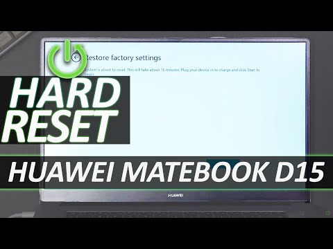 How to Factory Data Reset Huawei MateBook D15 via Recovery Mode? Hard Reset MateBook D15 in Recovery