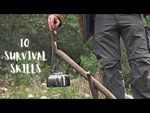 10 Tecniche SURVIVAL e BushCraft che DEVI Conoscere! 🔥