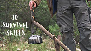 10 Tecniche SURVIVAL e BushCraft che DEVI Conoscere! 🔥