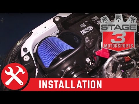 2011-2015 Super Duty 6.7L aFe Stage 2 Pro 5 R Cold Air Intake Install