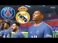 PSG vs REAL MADRID | FIFA 22 PS5 Realistic Gameplay & Graphics MOD Ultimate Difficulty Career