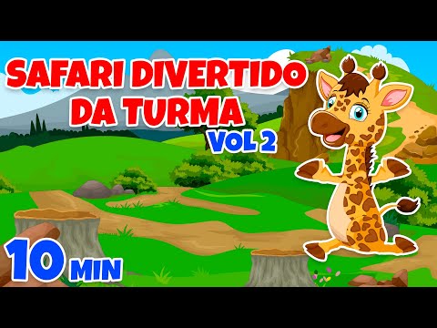 Safari Divertido da Turma vol 2 - Giramille 10 min | Desenho Animado Musical