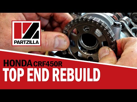 Honda CRF450 Top End Rebuild | Honda CRF450 Engine Build | Dirt Bike Top End Rebuild | Partzilla.com