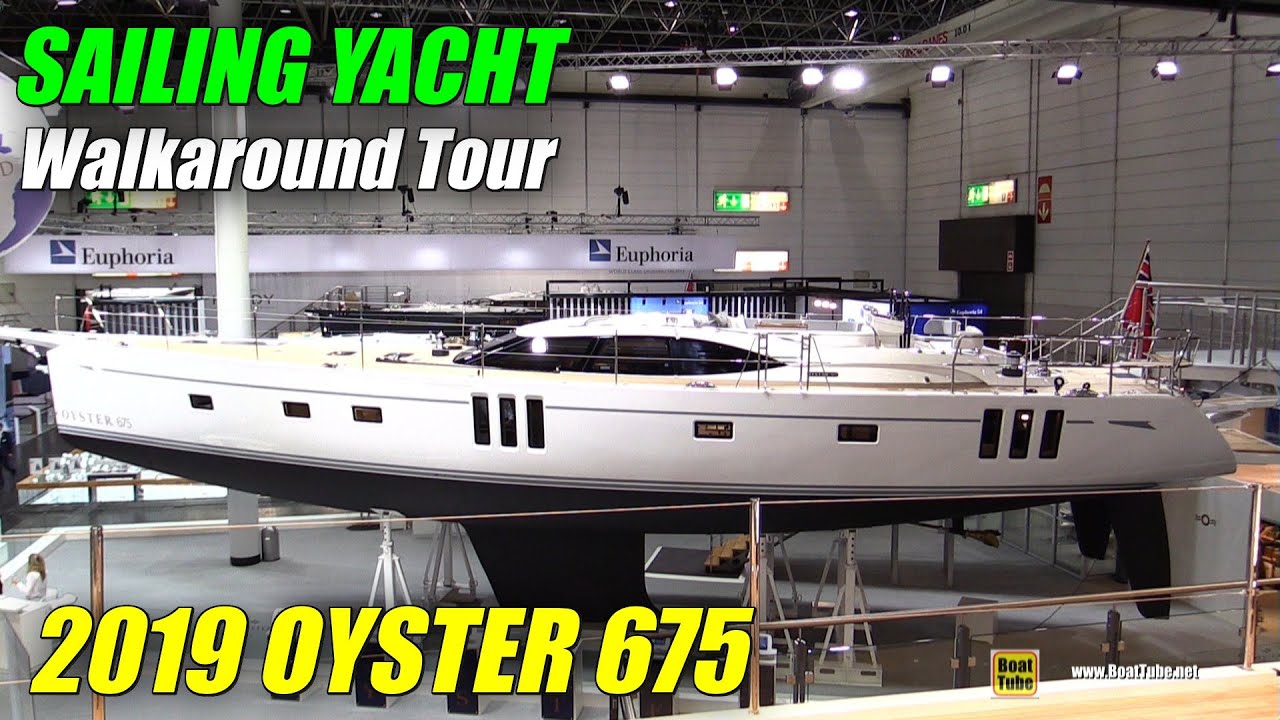 2019 Oyster 675 Sailing Yacht - Deck Interior Walkaround Tour
