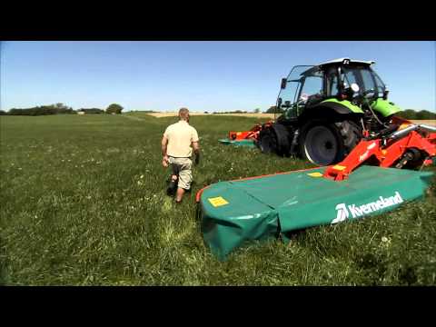 Kverneland 5087 M + 2832 F Plain Disc Mowers