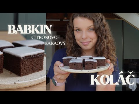 Babkin citrónovo kakaový koláč