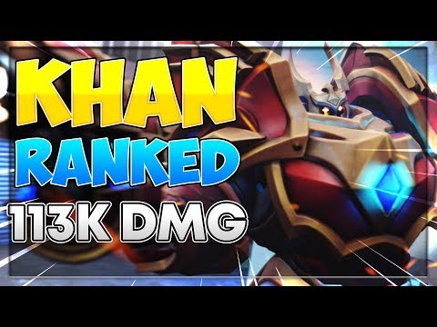 KHAN RANKED GAMEPLAY AND BUILD !! Storm of Bullets !! Paladins 2.02