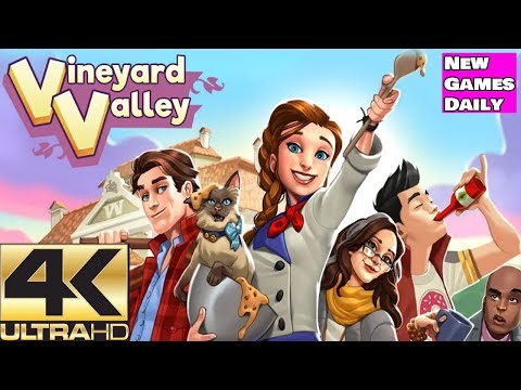 Vineyard Valley: Design Story iOS/Android Gameplay 4K