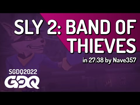 Sly 2: Band of Thieves by Nave357 in 27:38 - Summer Games Done Quick 2022