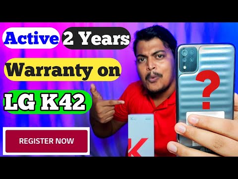 How to Active 2nd year Warranty on LG K42 ? | Register LG k42 Screen replacement