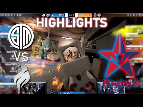 GREAT GAME! TSM vs Mirage - HIGHLIGHTS - Playday 3 - NAL 2022 Stage 1 - R6 Esport