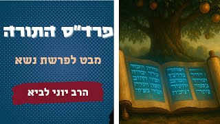פרד"ס התורה / מבט לפרשת נשא - הרב יוני לביא (הרב יוני לביא) - התמונה מוצגת ישירות מתוך אתר האינטרנט יוטיוב. זכויות היוצרים בתמונה שייכות ליוצרה. קישור קרדיט למקור התוכן נמצא בתוך דף הסרטון