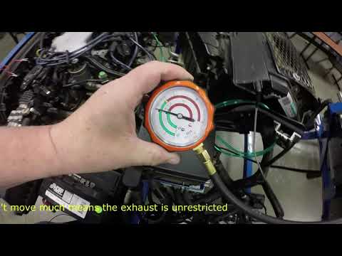 Exaust Back Pressure Test