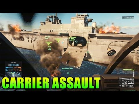 Battlefield 4 Carrier Assault First Impressions (Naval Strike Gameplay)
