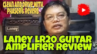 Video thumbnail for LANEY LR20 GUITAR AMPLIFIER REVIEW by kuya charlz on screen