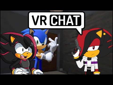 ANOTHER SHADINA?!? Nice Shadina Meets Dimensional Shadina at her Home (w/Dimensional Sonic) - VRChat