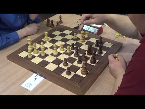 IM Christiansen Johan-Sebastian  - FM  Lavendelis Egons, Blitz chess, Gruenfeld defence