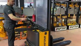 Paftar ES1655 Tam Akülü İstif Makinesi Kullanımı ve Teknik Özellikleri