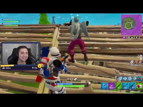 A BRILHANTE JOGADA DE ALANZOKA E CALANGO - FORTNITE #1