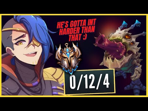 I GOT A WINTRADER ON MY TEAM IN CHALLENGER?! | Challenger Kayn - League of Legends