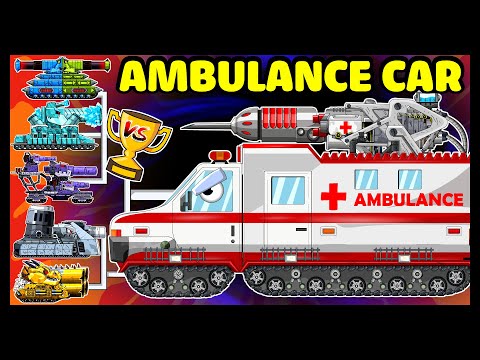 ❓ WHAT IF the Boss was Ambulance Car | Monster Truck / WOT | Мультики про танки | Arena Tank Cartoon