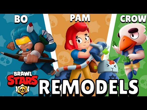 AMAZING BRAWLER REMODEL IDEAS - Brawl Stars