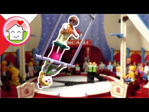 Playmobil po polsku Ania i Lenka występują w cyrku - Rodzina Hauserow
