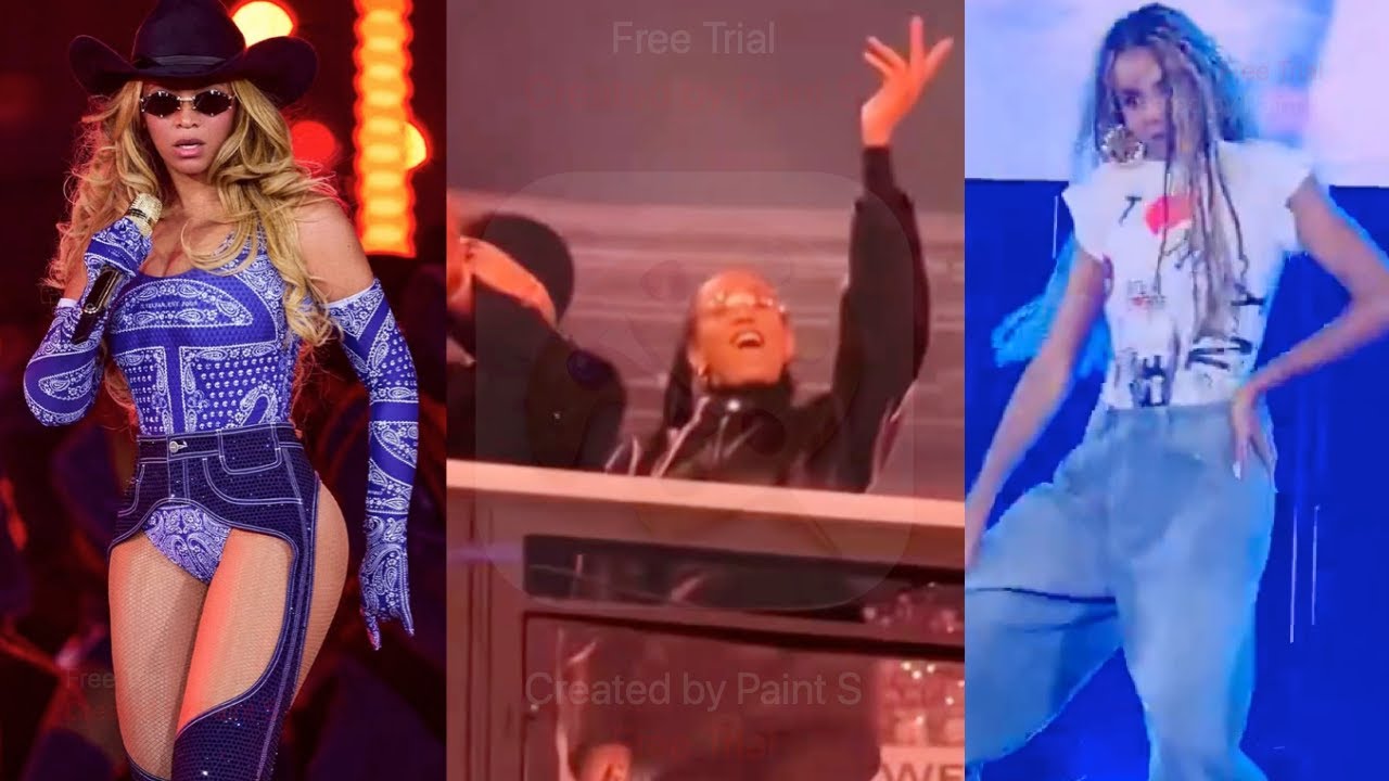 Solange Reacts To Blue Ivy's 'Deja Vu' At Beyonce's 'Cowboy Carter' Show