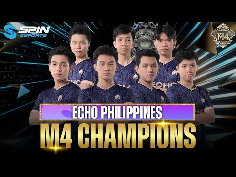 BEST MOMENTS ECHO PH THE M4 WORLD CHAMPIONS!! HOW ECHO DOMINATED THE WORLD!