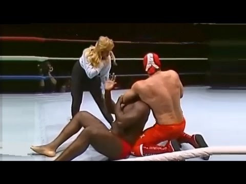 Mr  X vs  Rudy Diamond Boston Garden WWF