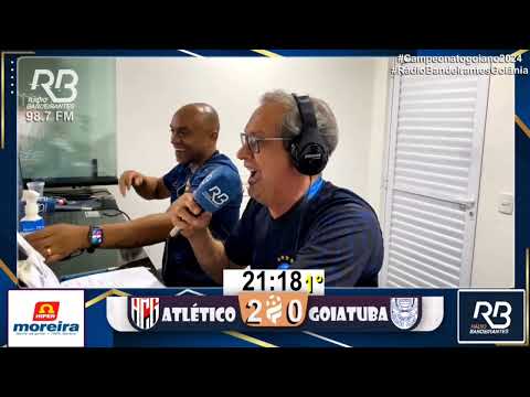 Túlio Isac narrando os Gols - Atlético 5 x 0 Goiatuba