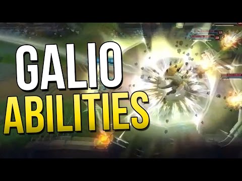 GALIO REWORK ABILITIES LEAKED/REVEALED !! - League of Legends