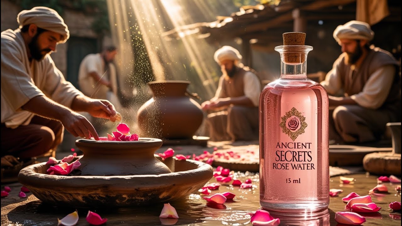 Ancient Secrets of Rose Water: How It Was Made Naturally in History