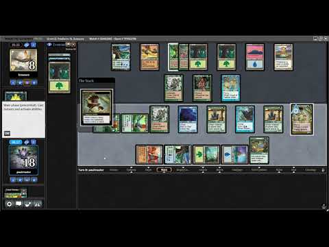 Premodern MTGO VI - Round 4 (Aluren vs Enchantress UG)