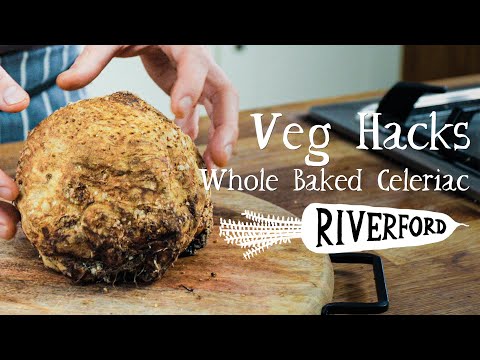 Whole Baked Celeriac - The Perfect Meal | VEG HACKS