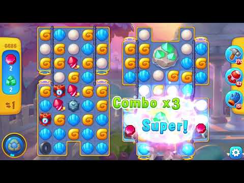 Fishdom 6686 Level - 15 moves - NO BooSTERS