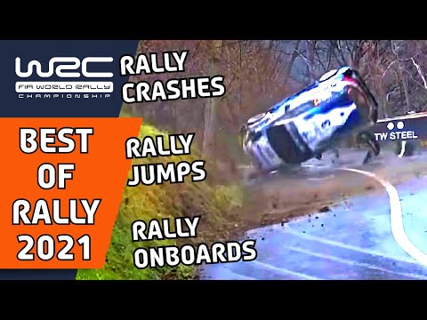 Best of Rally 2021 : WRC Rally Crashes and Mistakes, Big Rally Jumps and Best Rally Onboard Action