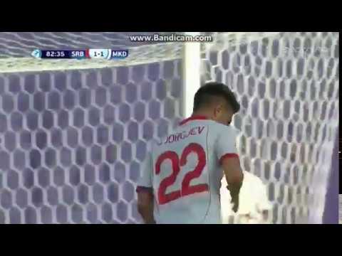 Nikola Gjorgjev Amazing Goal vs Serbia | Serbia U-21 1-2 Macedonia U-21| UEFA EURO U21 2017