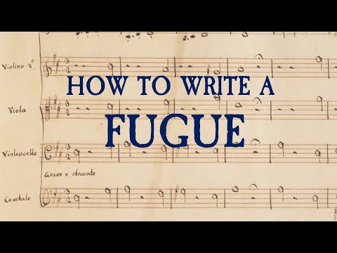 How to Write a Fugue