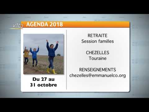 Agenda du 14 septembre 2018