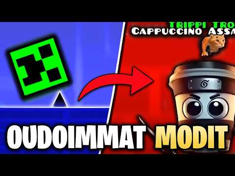 Kokeilin OUDOIMPIA Modeja Geometry Dashissa...