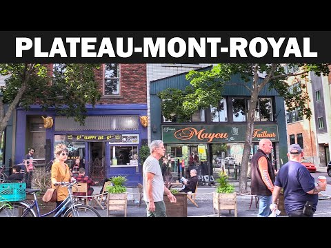Montreal's Most Famous Neighborhood - Le Plateau-Mont-Royal 2020
